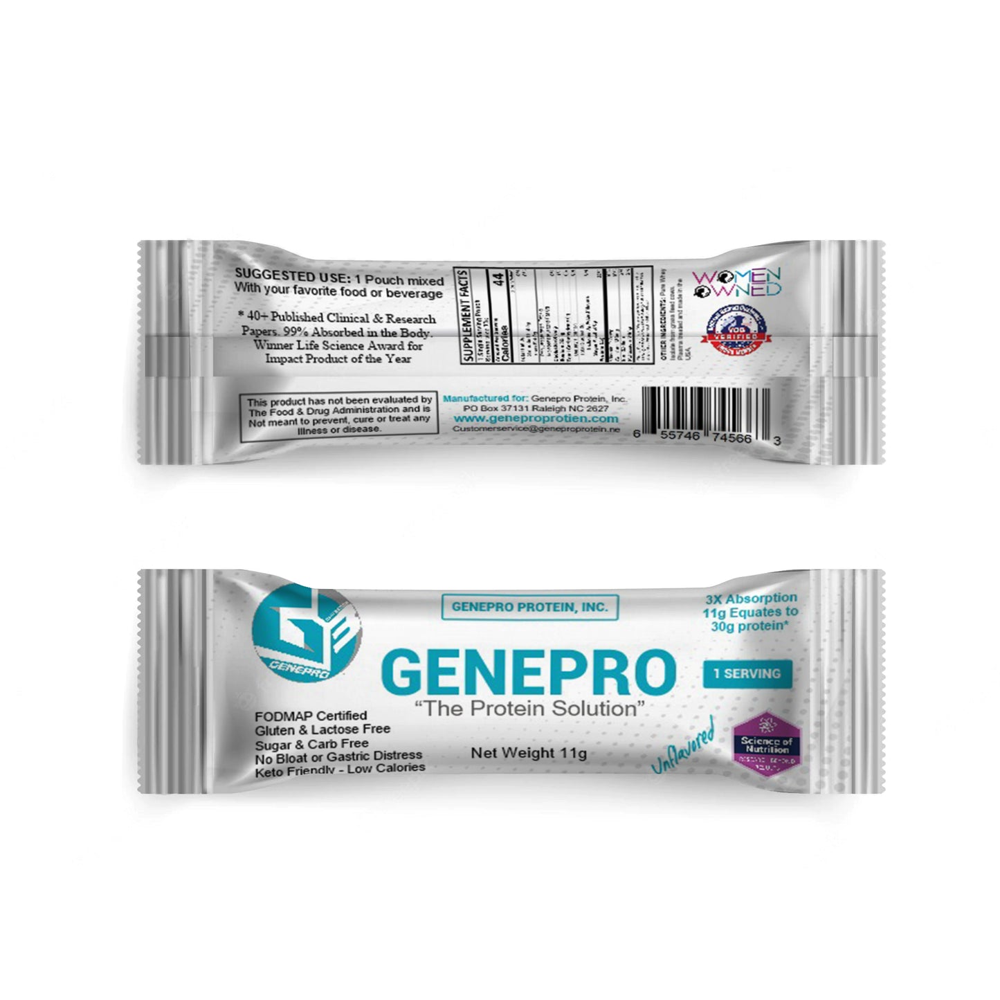 GENEPRO G3 100% FLAVORLESS PROTEIN (The Original but Better)