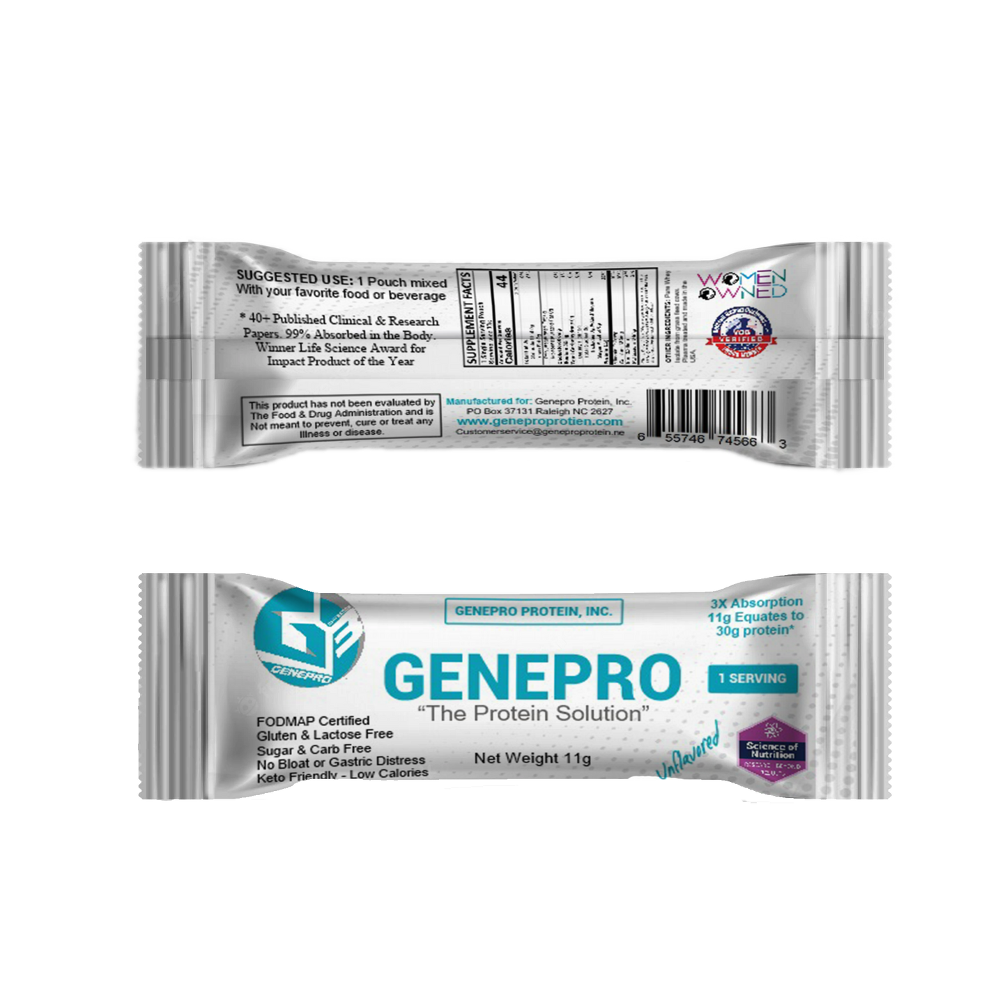 GENEPRO G3 100% FLAVORLESS PROTEIN (The Original but Better)