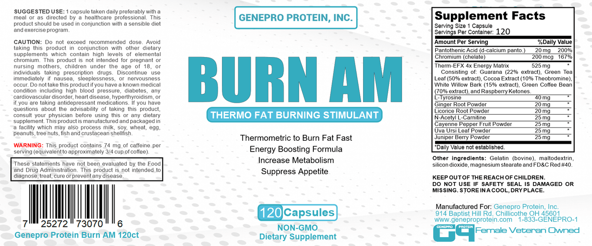 ThermoBurn Thermogenic Formula for Extreme Fat Burning